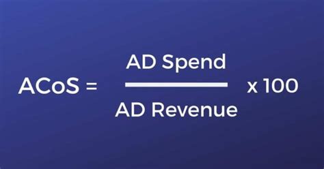 How to Calculate ACoS (And Determine Your Break .